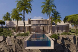 Luksuzna vila budućnosti uključuje bunker, bazen na litici i održivu baštu