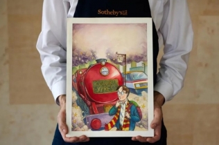 Akvarel ilustracija Harija Potera oborila aukcijske rekorde